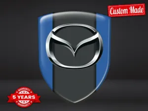 Mazda Personalisierte Autoembleme Elite Modern Optik Robust